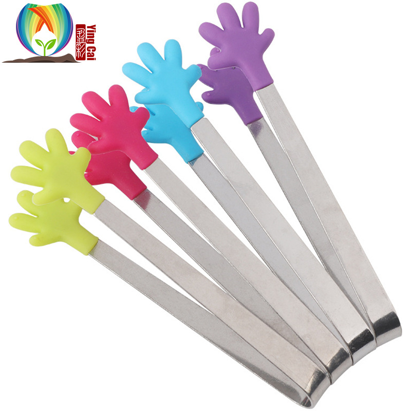 Creative silicone handle stainless steel
