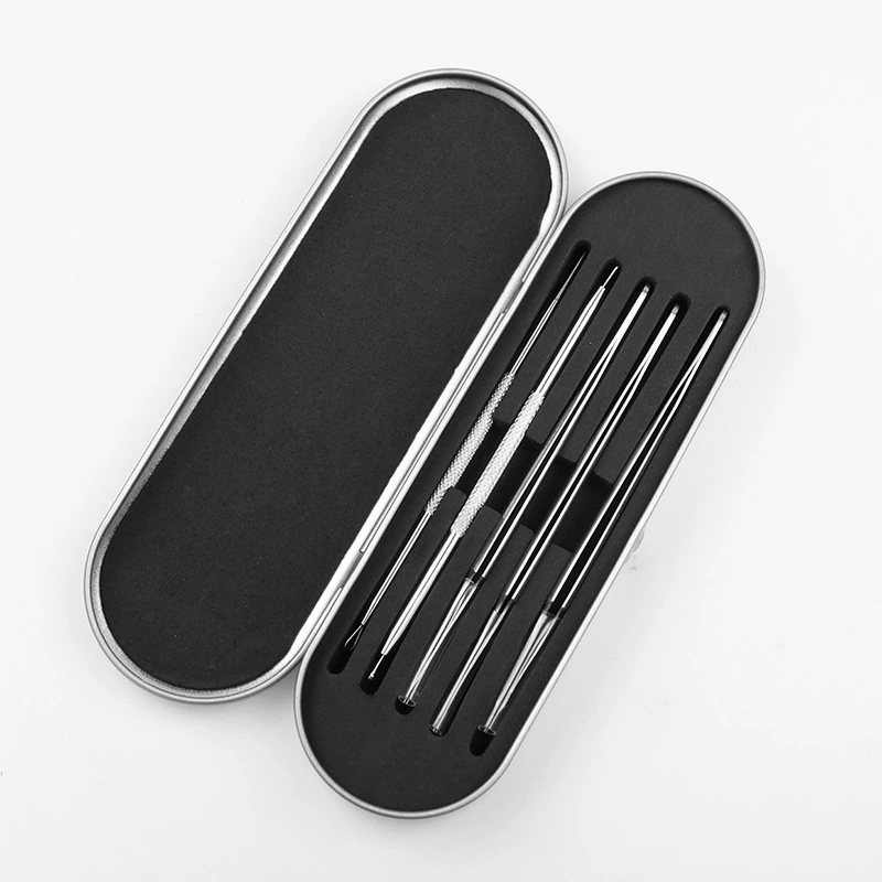 Набор игл Acne Needle Set (Yangjiang) 5 предметов, удаление черных точек из нержавеющей стали с прецизионными наконечниками