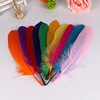 Spot supply DIY goose hair hard big fluttering feathers wedding child handmade decorative material catcher dream net feathers