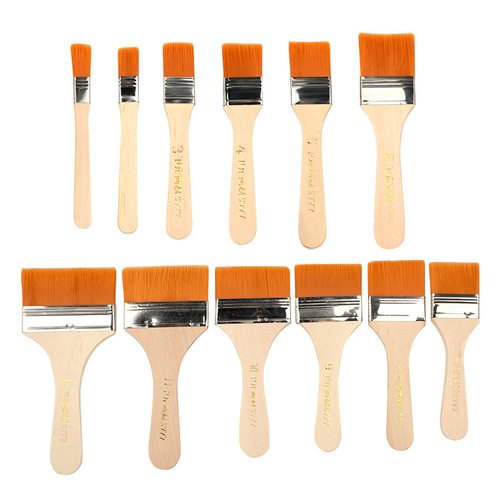 Factory wholesale nylon board brush, oil painting brush, barbecue brush, paint brush, dust removal nylon board brush wholesale