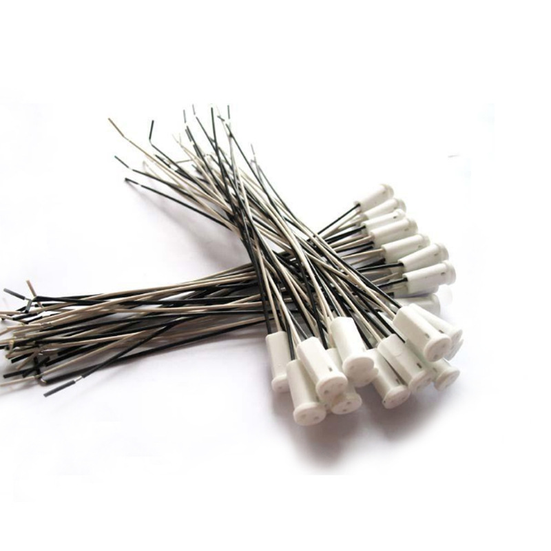 供应G4陶瓷灯座低压灯头高温线30CM插线式卤素灯座安全灯具