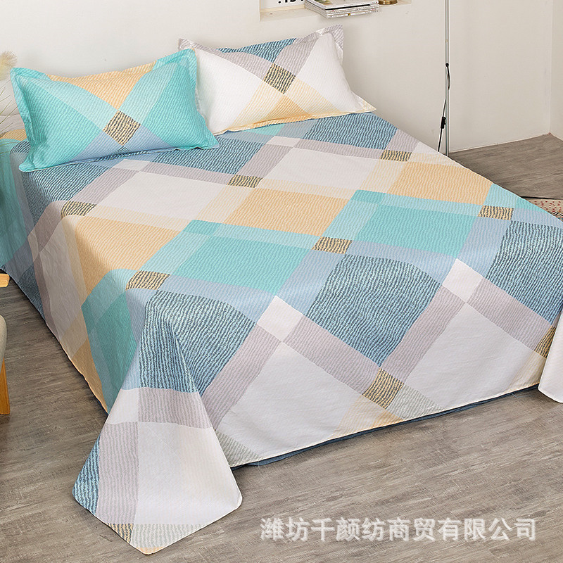 二人のシングルシーツを磨いて、夏の学生はシーツのベッド用品をカバーして、商品の供給源メーカーの卸売りをします。|undefined