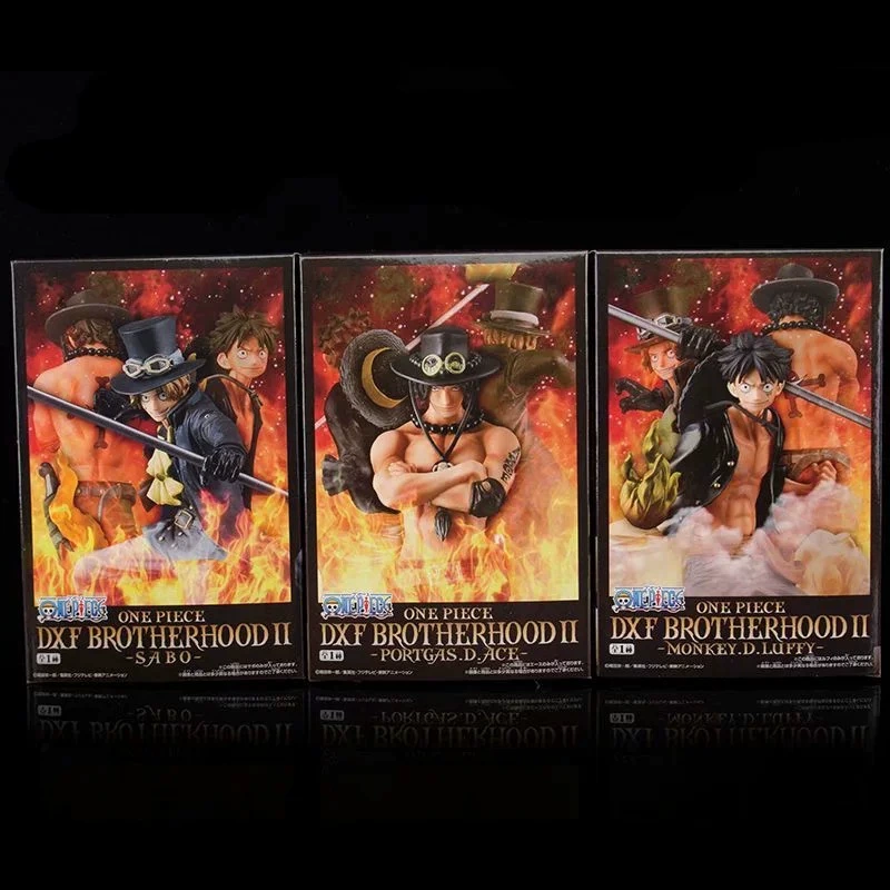One Piece DXF формы три брата Луффи Айса Сааб Боксер локализация модели