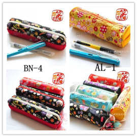 笔袋 #BN-4 日本和风布艺笔袋 眉笔袋 文具袋