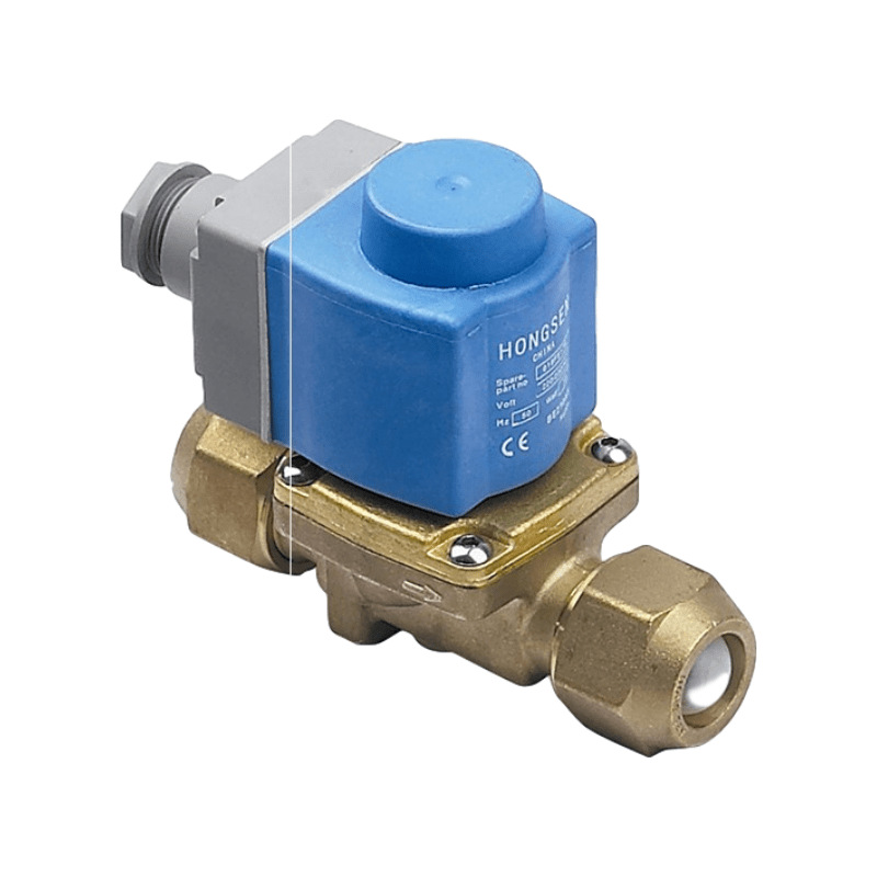 鸿森EVR型 电磁阀二通阀丹佛斯 款电磁阀螺口式 EVR3-2机组电磁阀