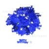 2# Birthday dark blue + silver five-pointed star