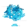 2#Birthday sky blue+silver pentagram star