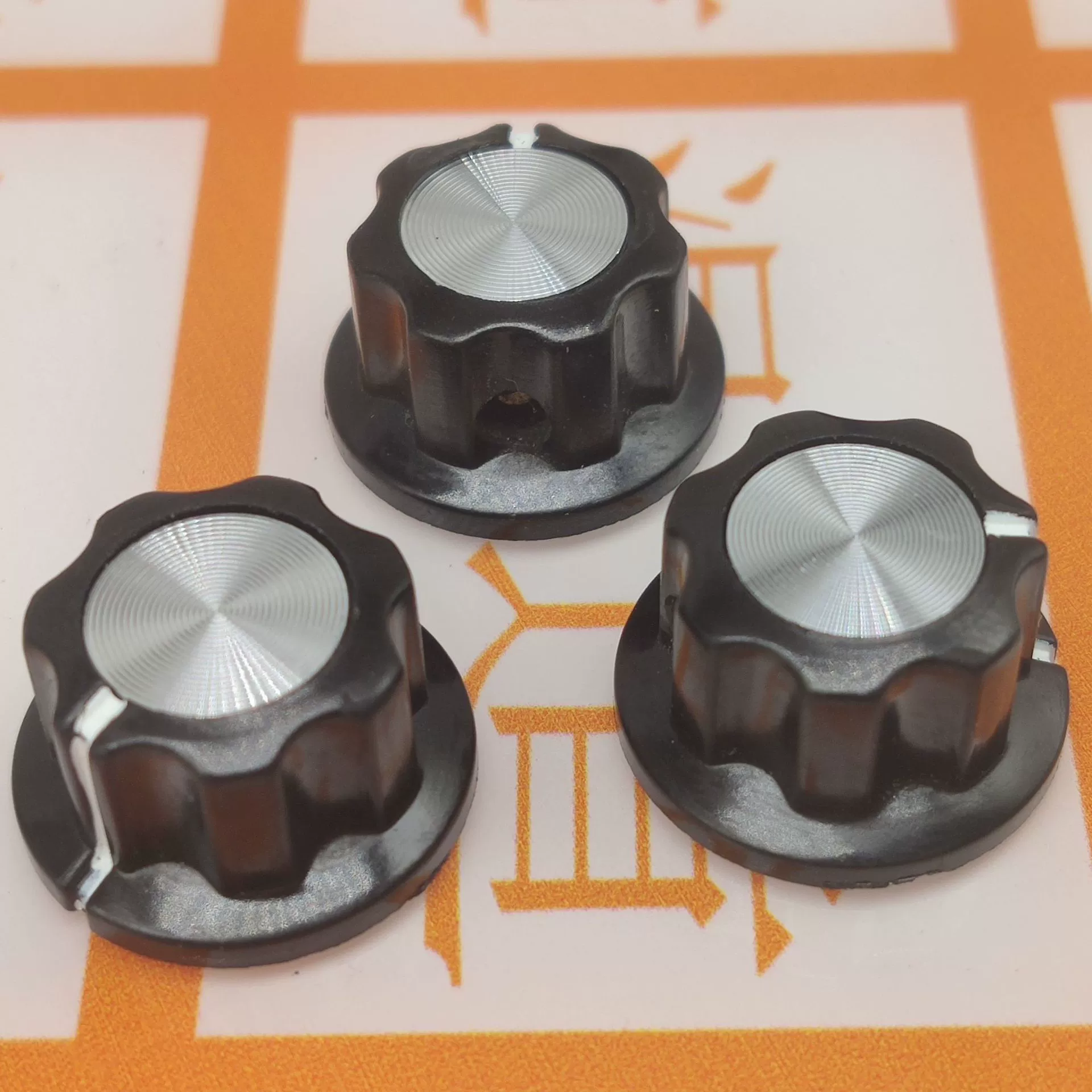 MF-A01 потенциометр ручка WH118/WX050 и другие резиновые деревянные рукоятки/крышки медное ядро внутреннее отверстие 6 мм
