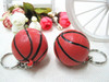 Basketball small football fashionable keychain, accessory with zipper, Birthday gift