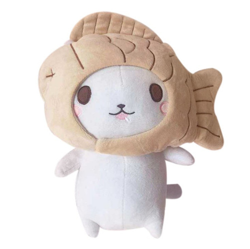 Korea ins snapper cat plush doll doll pendant bag accessories keychain wholesale