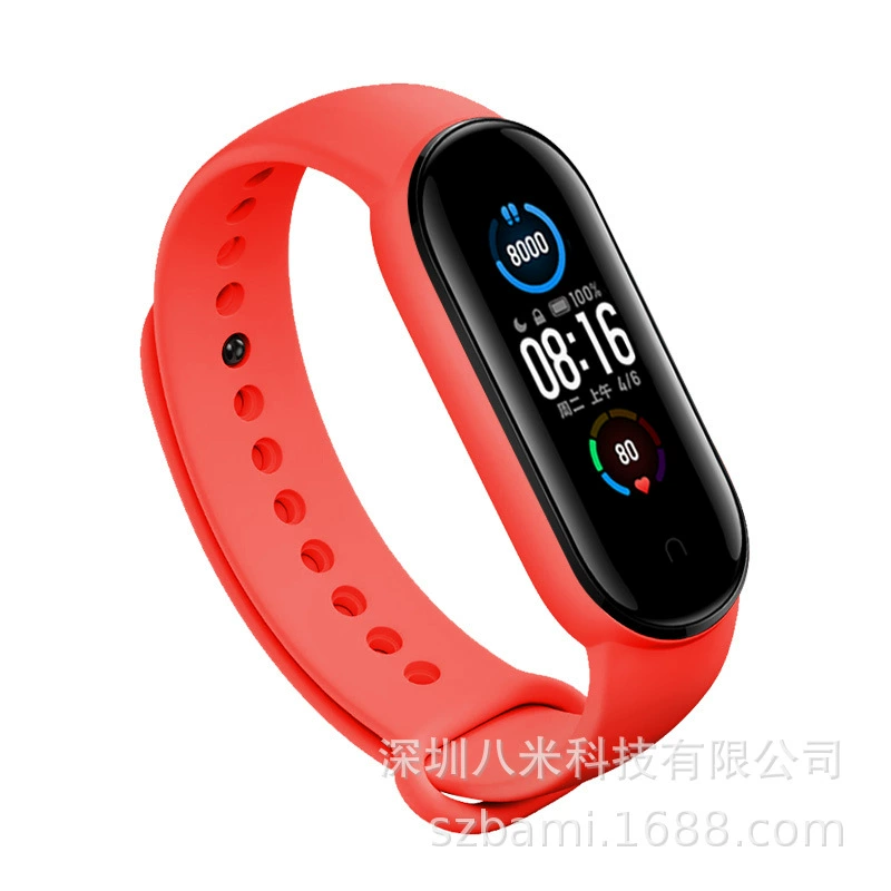 Ремешок длиной восемь метров, подходит для Xiaomi Band 6, сменный браслет Xiaomi Band 6, новый ремешок, официальный модель