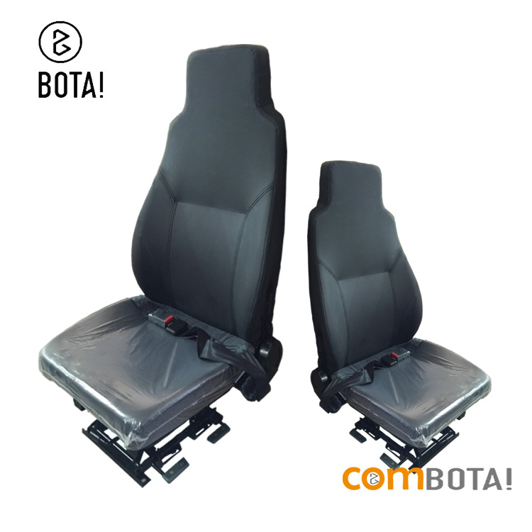 Grúa de ingeniería de camiones pesados que agudiza simple no amortiguador grúa tela de cuero coche minero Botai asiento