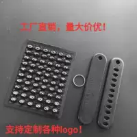 Ключ от машины анти-потерянный номерной знак автомобильный брелок DIY небольшой Подарочный номер анти-потерянная карта