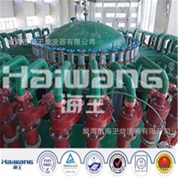 非金属矿用旋流器 小型旋流器 FX25聚氨酯旋流器 海王旋流器厂家