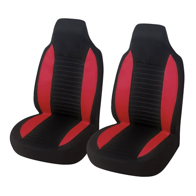 Universal seat cover conjoined cushion cover four seasons - red-universal-front-seat