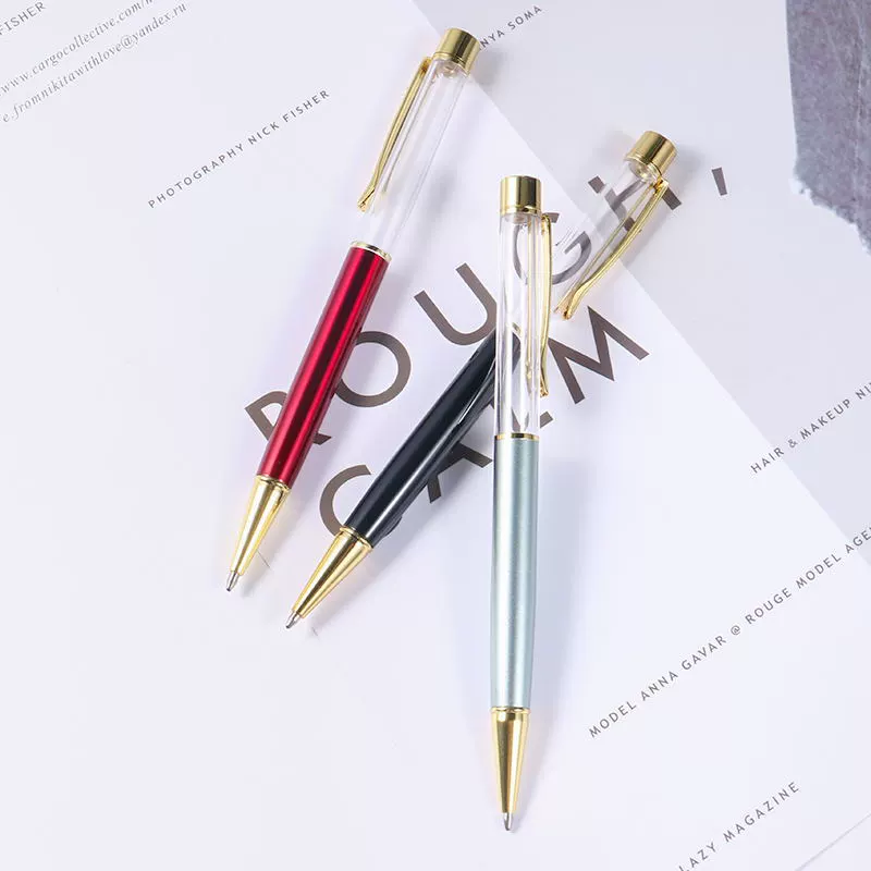 Creative diamond ballpoint pen, wholesale, handmade