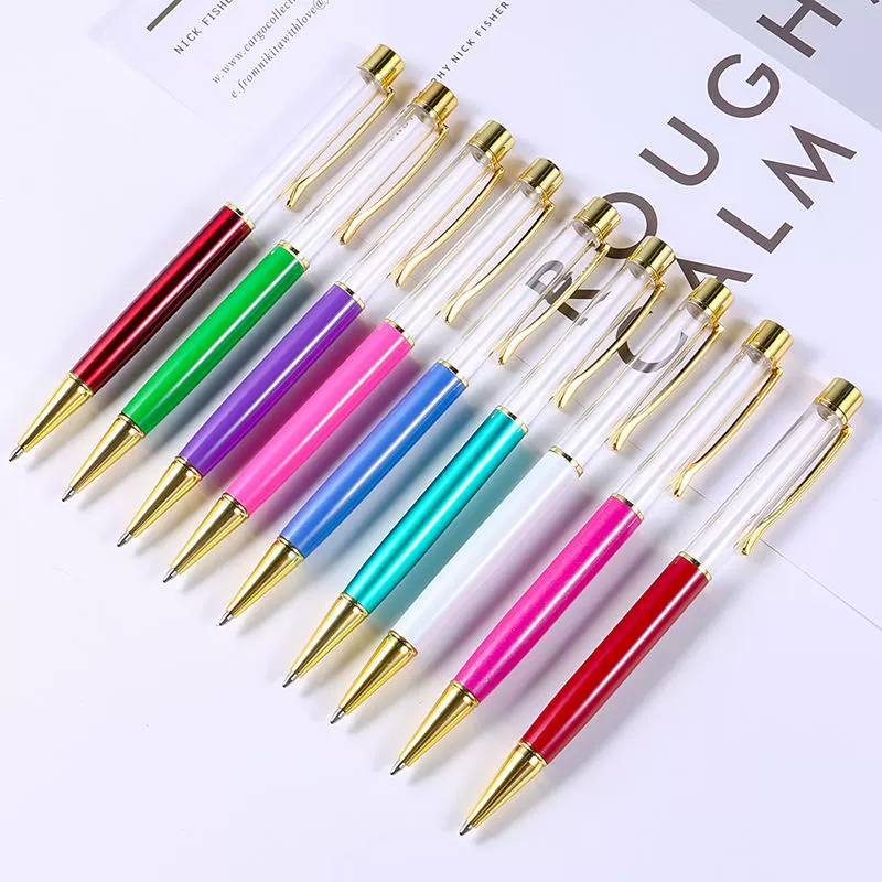 Creative diamond ballpoint pen, wholesale, handmade