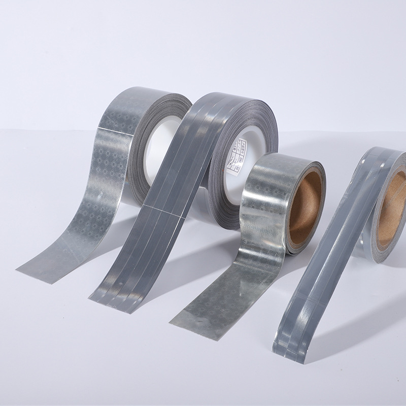 反光材料厂家警示涤纶银灰晶钻布反光布多做颜色一件代发