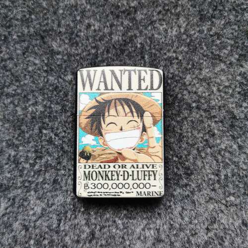 Street stall supply gift metal windproof kerosene lighter creative advertising cartoon kerosene lighter