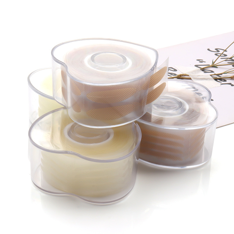 Wholesale Roll Double Eyelid Patch, Lace Mesh Beauty Patch, Natural Invisible Traceless Double Eyelid Patch, Cylinder