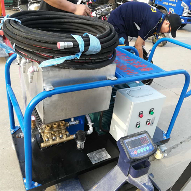 公路马路混凝土水泥地面用cj-2250型高压拉毛设备 冲毛机 拉毛机