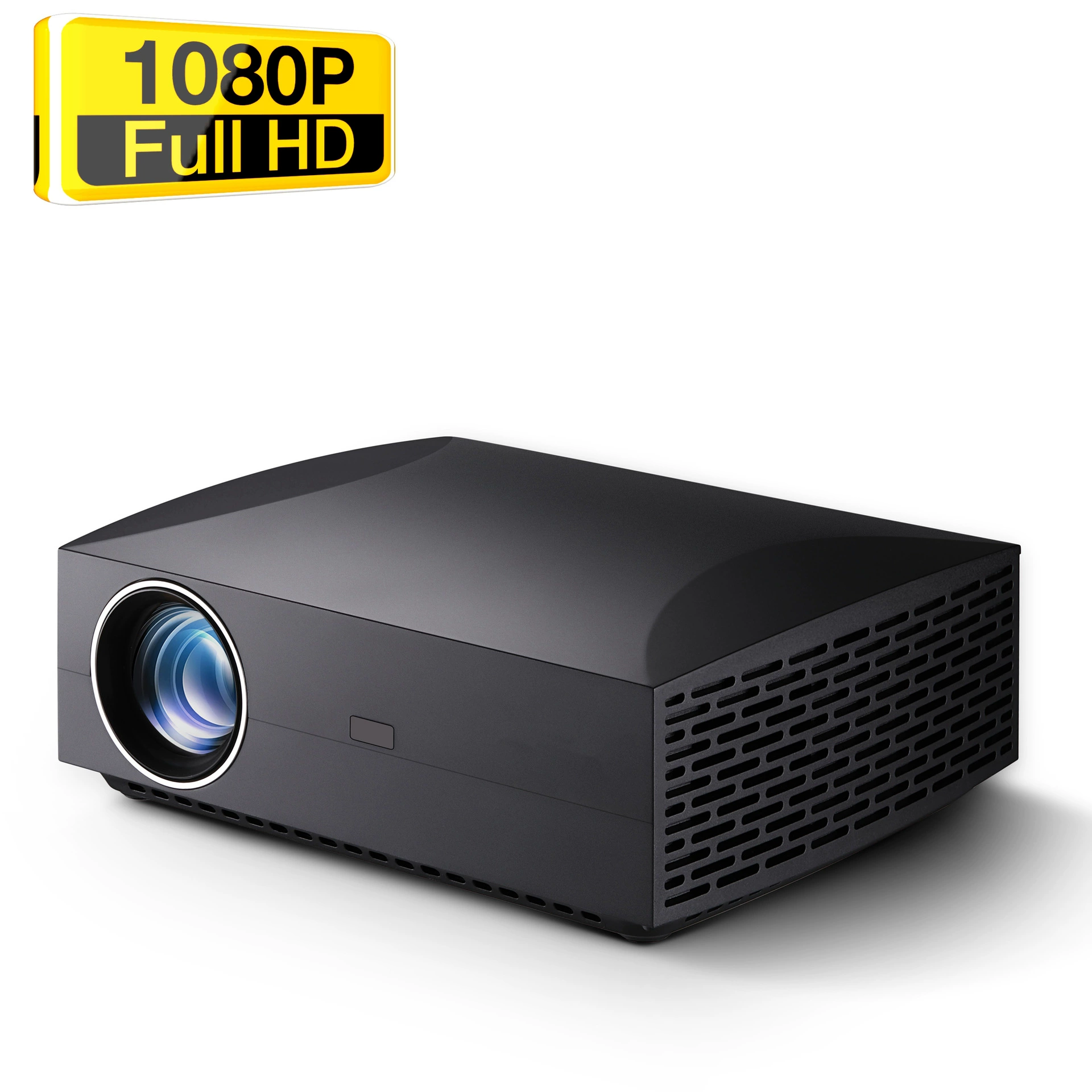 HiBeamer Full HD 1080p LED проектор домашний кинотеатр 300-дюймовый гигантский экран Wi‑Fi проекция на телефон