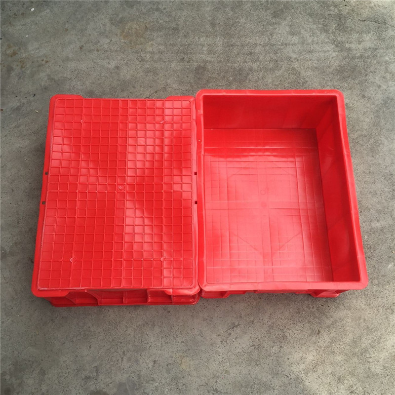 直销塑料周转箱蔬菜配送筐电池箱面包箱塑料折叠箱水箱安全防护箱
