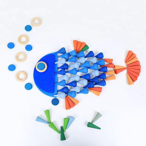 Little cute building blocks children's educational open creative theme construction building blocks building toys diy early education 2-6 years old