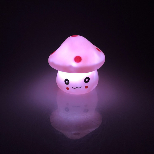 Creative Mushroom Night Light, Clapping Light, Bedroom Companion Sleep Light, Eye-Protection Feeding Light, Bedside Lamp, Birthday Gift for Girls