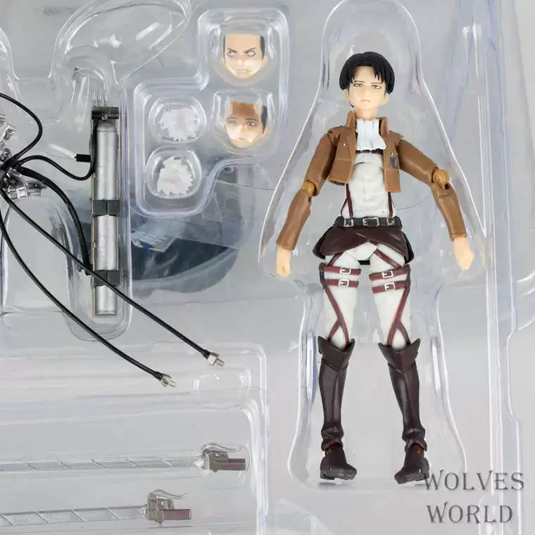 Фигура актёр (Figma 213 / 207 / 203) — Attack on the Giant, подвижные суставы, ~19 см