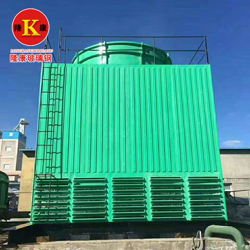 供应小型逆流式冷却塔 工业玻璃钢冷却塔低噪声 闭式冷却塔水塔