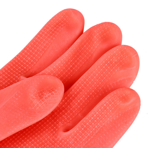 Xiangbao 45CM Latex Gloves for Household Washing Dishes Clothes Rubber Waterproof Home Use Natural Latex Gloves