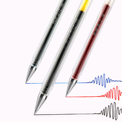 Pluma japonesa de PILOTO Baile pluma de gel de BL-G1 0,5 examen pluma negra oficina de secado rápido a base de agua pluma de firma negra