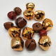 Cross Bell Christmas Bell pet bell metal bell factory direct supply diy handmade Bell