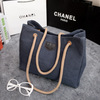 Capacious shoulder bag, one-shoulder bag for leisure, suitable for import, Korean style