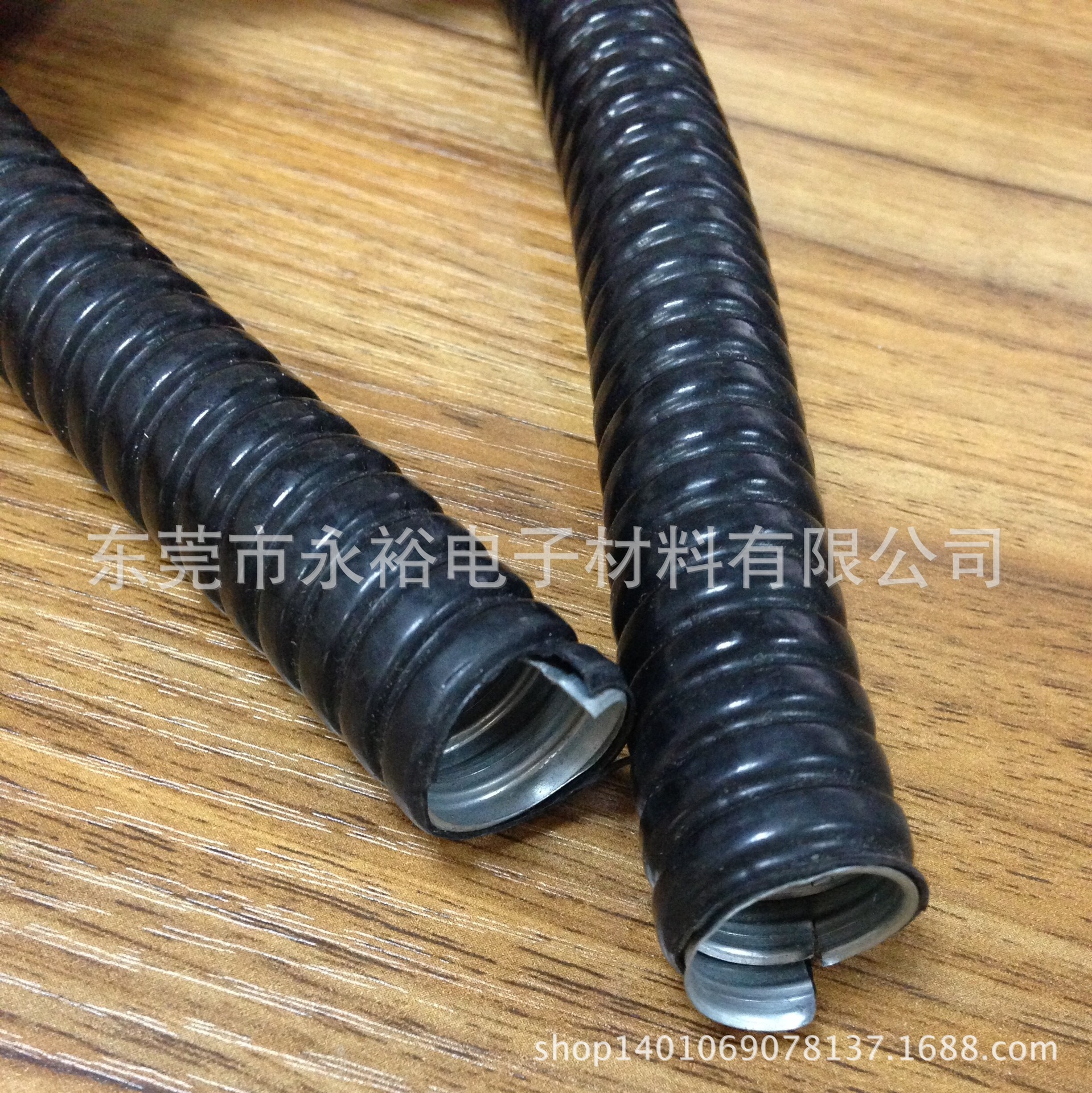 金属包塑软管 护线金属软管 被覆PVC铁镀锌护线管金属蛇管