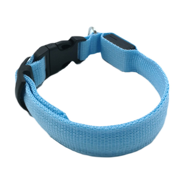 USB charging luminous luminous pet collar Teddy Golden Retriever VIP…