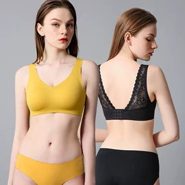 无痕文胸;背心式文胸;运动文胸