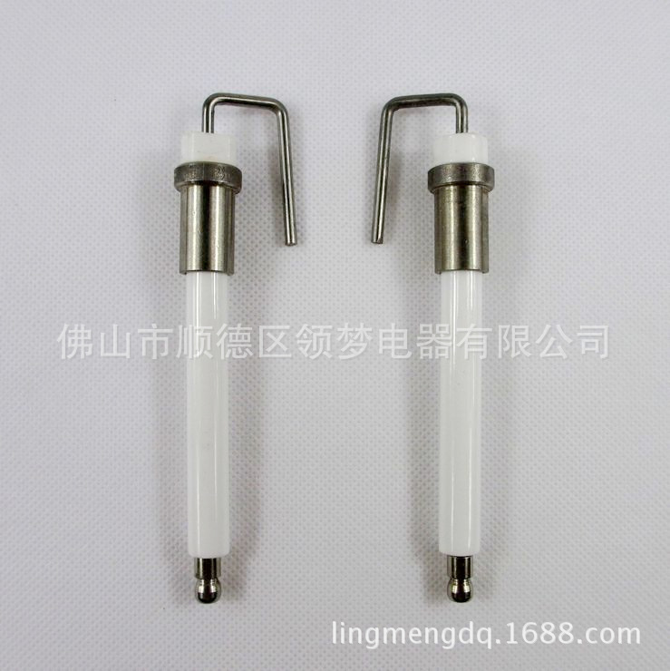 Accesorios de modificación de la cabeza del horno aguja de encendido de cerámica a juego con el encendedor de combustible a base de alcohol y otros encendedores de 10cm de largo image 2