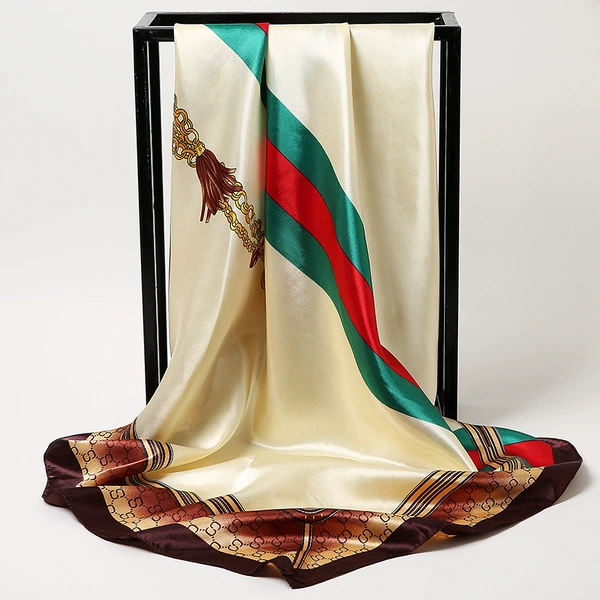 90 silk scarf-27#