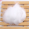 Factory direct selling supply high -quality dyed goose feathers diy -colored feathers wave ball feathers fill feathers