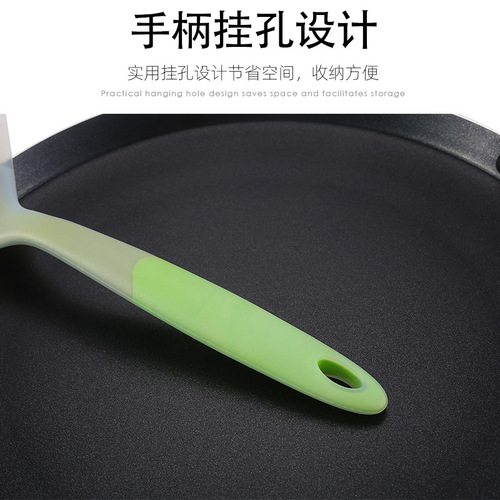 Manufacturer silicone spatula baking non-stick spatula tamagoyaki spatula thick egg roasting spatula frying spatula kitchen tools