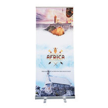 厂家直销二型易拉宝2型高档铝合金易拉宝标准型塑钢易拉宝展示架