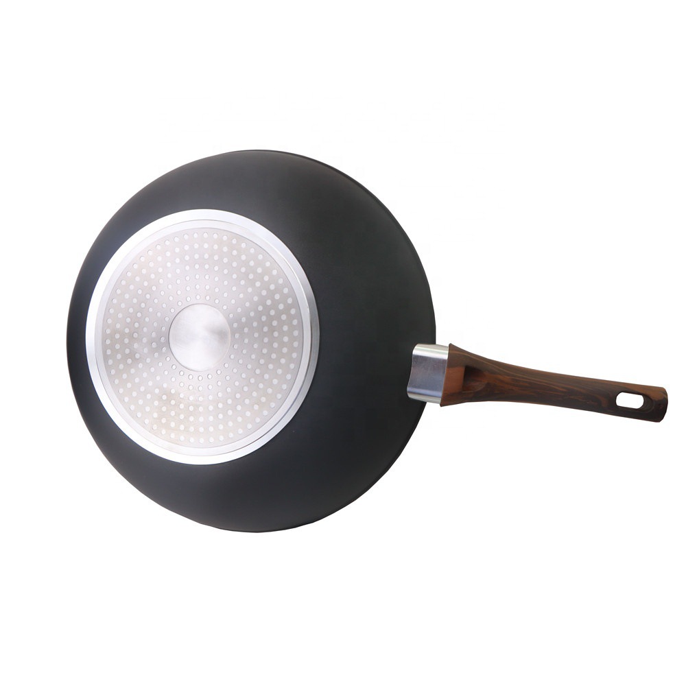 Yipinhong multifuncional hogar maifan Piedra antiadherente olla de cocina no negro de humo sartén plana fuego magnético universal comercio exterior