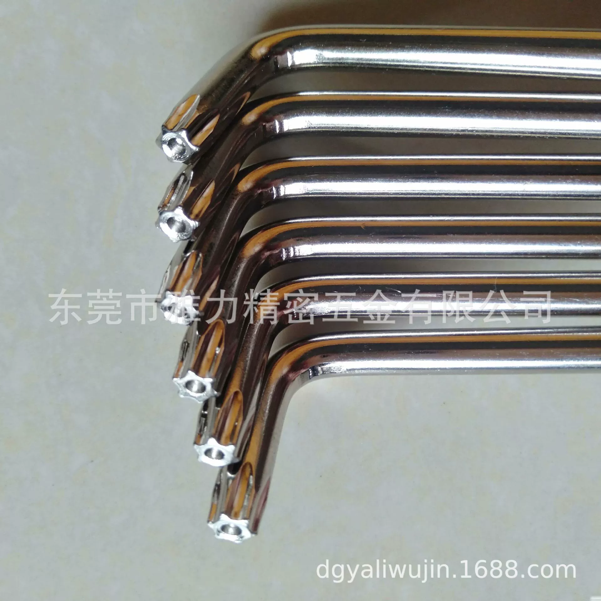 Заводской Стандартный шестигранный ключ для защиты от кражи, никелированный Жесткий ключ T4 T50