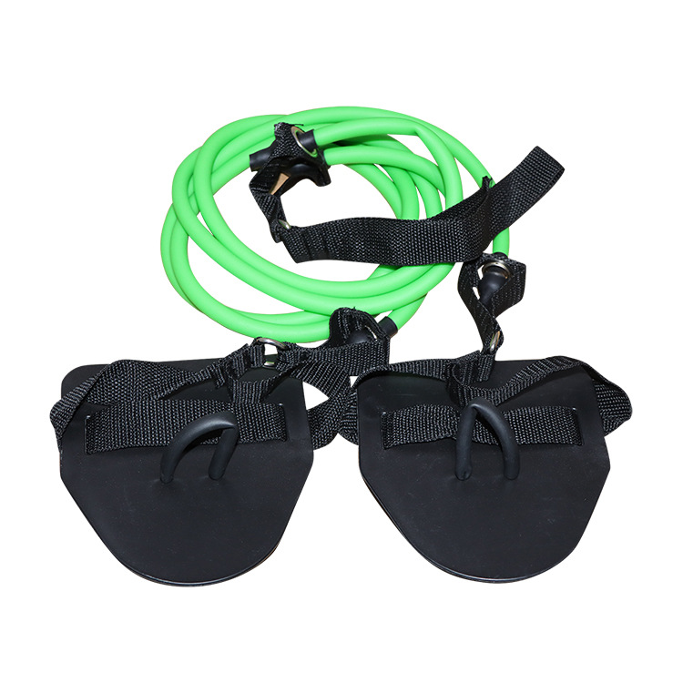 Dispositivo de entrenamiento de natación transfronterizo resistencia entrenamiento de fuerza especial cuerda elástica natación terrestre conjunto de práctica de corrección al por mayor