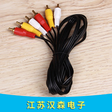 3R-3R音视频连接线AUX汽车车载线VCDDVD线录音线音响公对公公对母