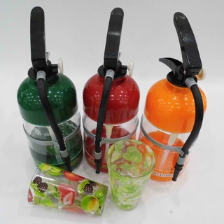 创意啤酒机酒具手压式灭火器酒炮扎啤机 饮料桶分酒器迷你饮水机