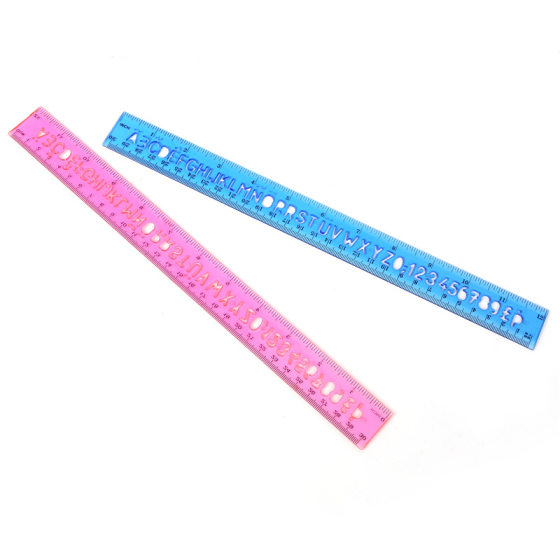 Ruler 30CM ruler suit stationery advertising student ruler ruler 30CM factory direct sales
