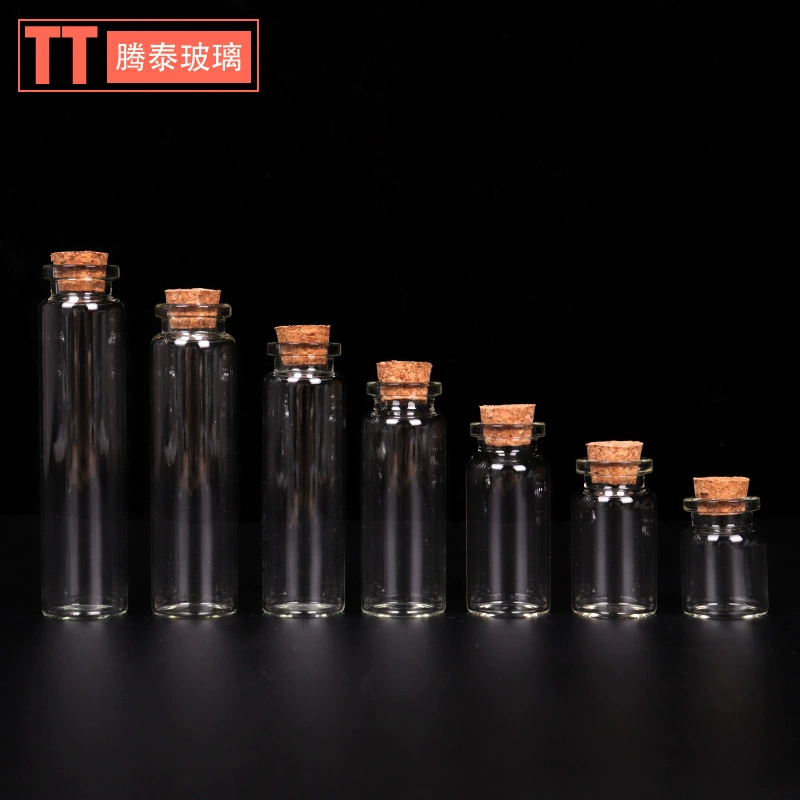 22 мм Штык с пробкой стеклянная бутылка трубка бутылка дрейфующая бутылка желаний пустая бутылка для хранения конфет образец стекла